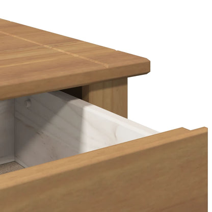 Nattbord Sengbord Tre heltre furu Panama 46x40x57 cm