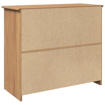 Skjenk Tre med skuffer Panama 93x40x80 cm heltre furu