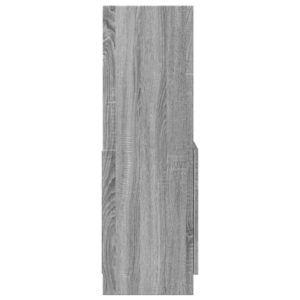 Skap Sonoma Grå 92x33x100 cm