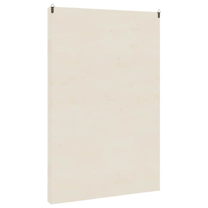 Vegghylle Tre samlerutstilling i Tre med 90 rom 50,5x4,5x79 cm