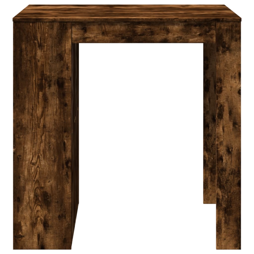 Barbord kafebord Bistrobord røkt eik 102x70x103,5 cm konstruert tre