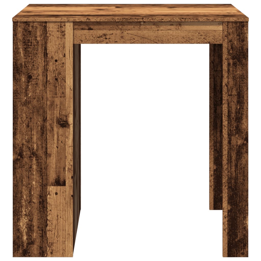 Barbord kafebord Bistrobord gammelt tre 102x70x103,5 cm konstruert tre