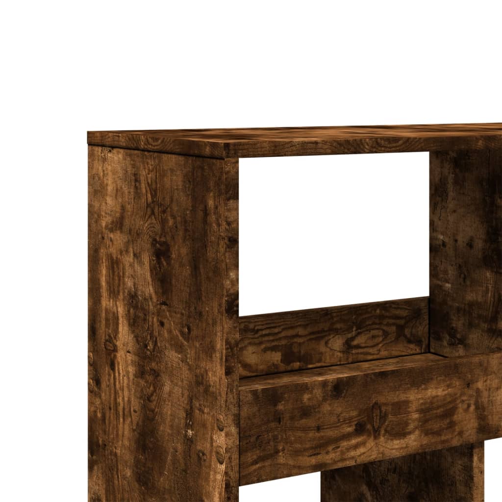 Bokhylle Røkt Eik 100x33x125,5 cm