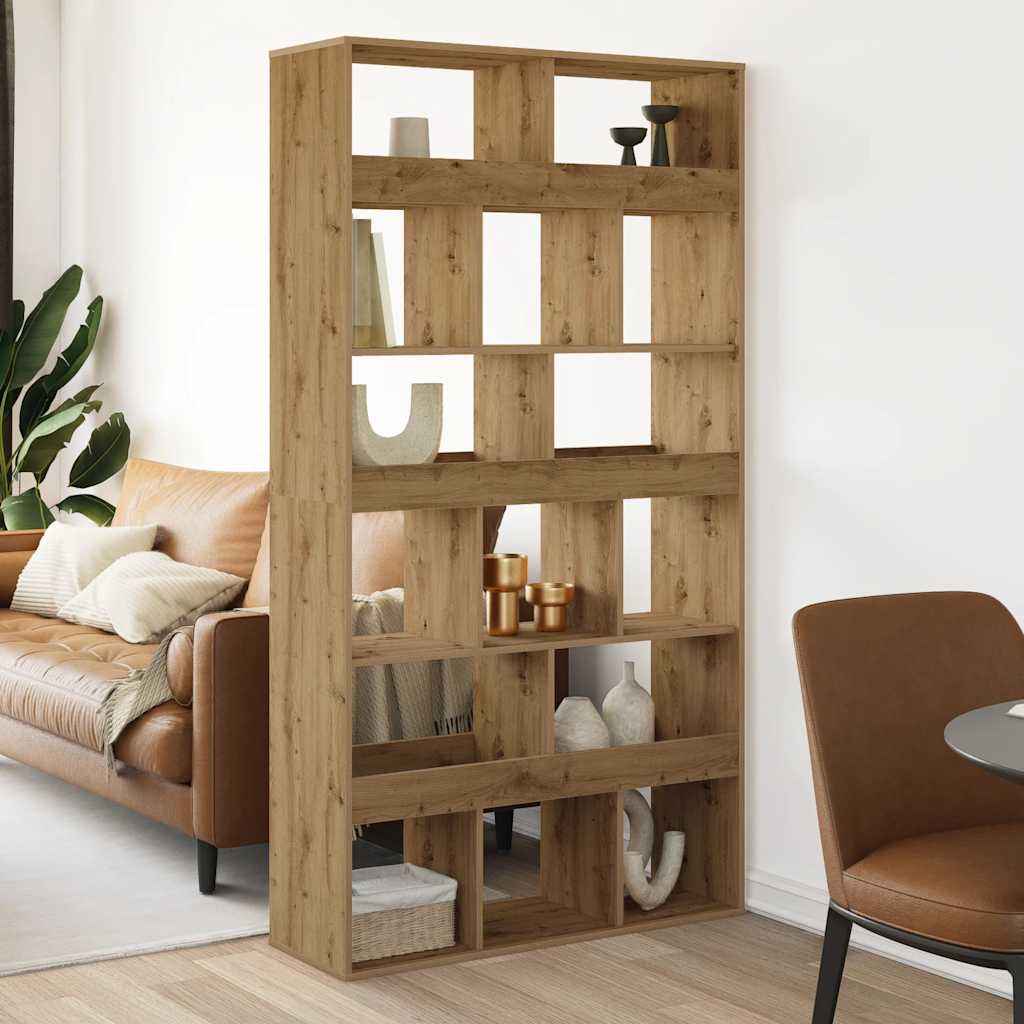 Bokhylle Artisan Eik 100x33x187,5 cm