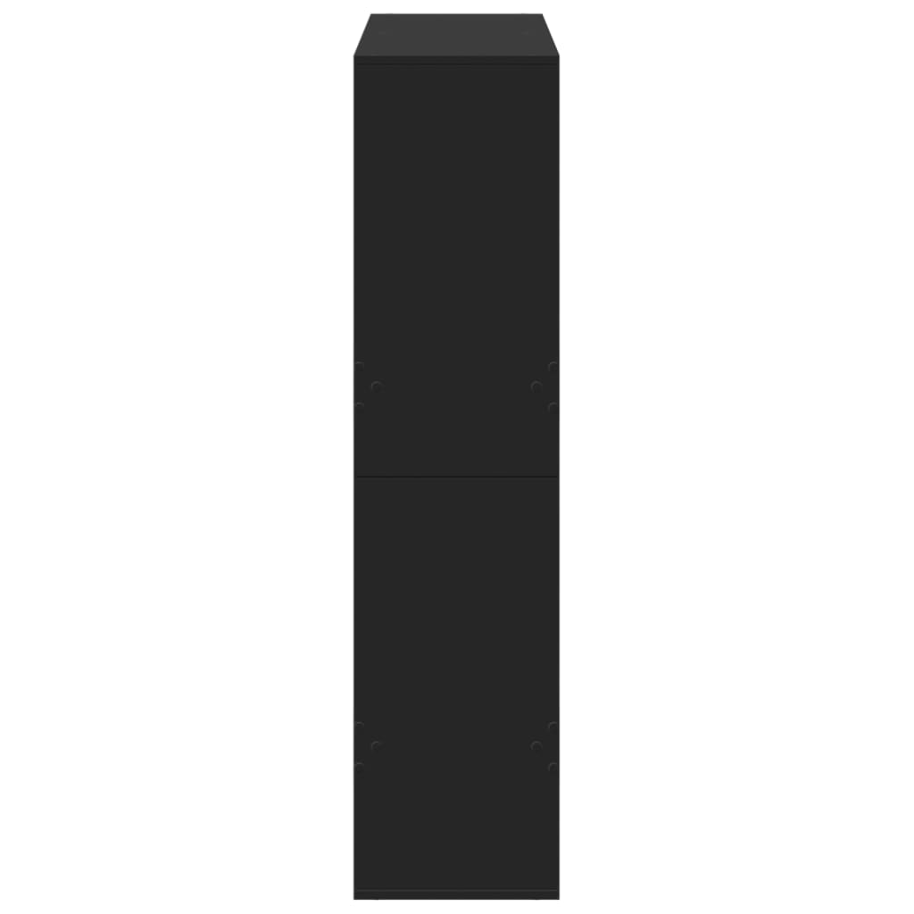 Bokhylle Svart 100x33x135 cm