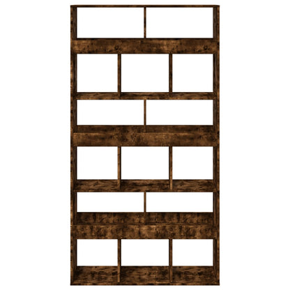 Bokhylle Røkt Eik 100x33x187,5 cm