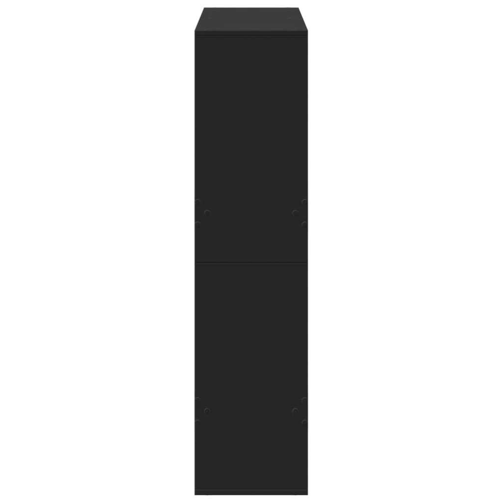 Bokhylle Svart 100x33x135 cm