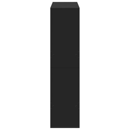 Bokhylle Svart 100x33x135 cm