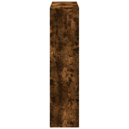 Bokhylle Røkt Eik 100x33x135 cm