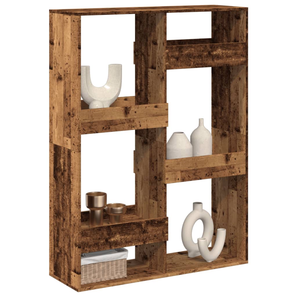 Bokhylle Gammelt Tre 100x33x135 cm