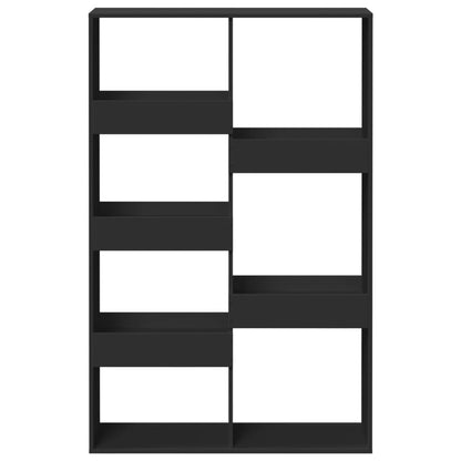 Bokhylle Svart 100x33x155,5 cm