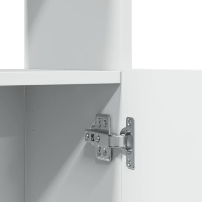 Skap Hvit 63x33x180 cm