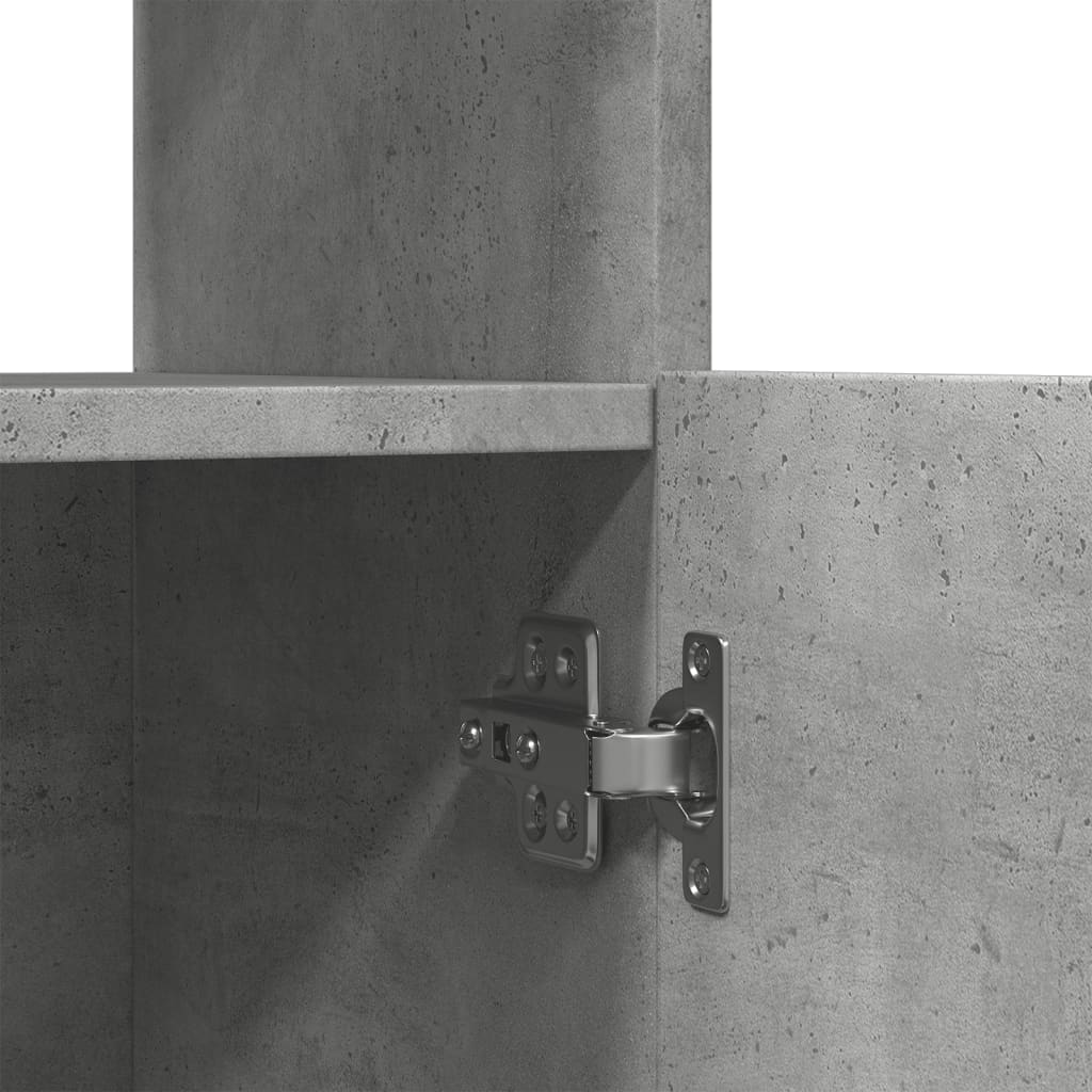 Skap Betonggrå 63x33x180 cm