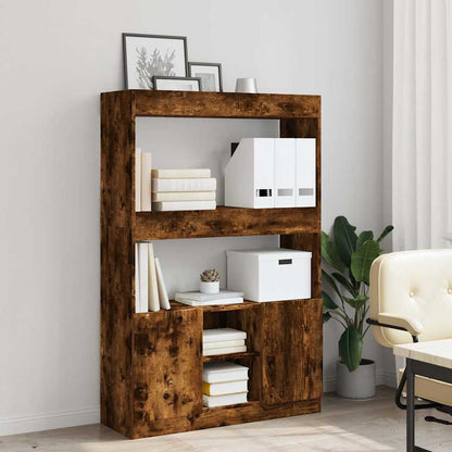 Skap Røkt Eik 92x33x140 cm