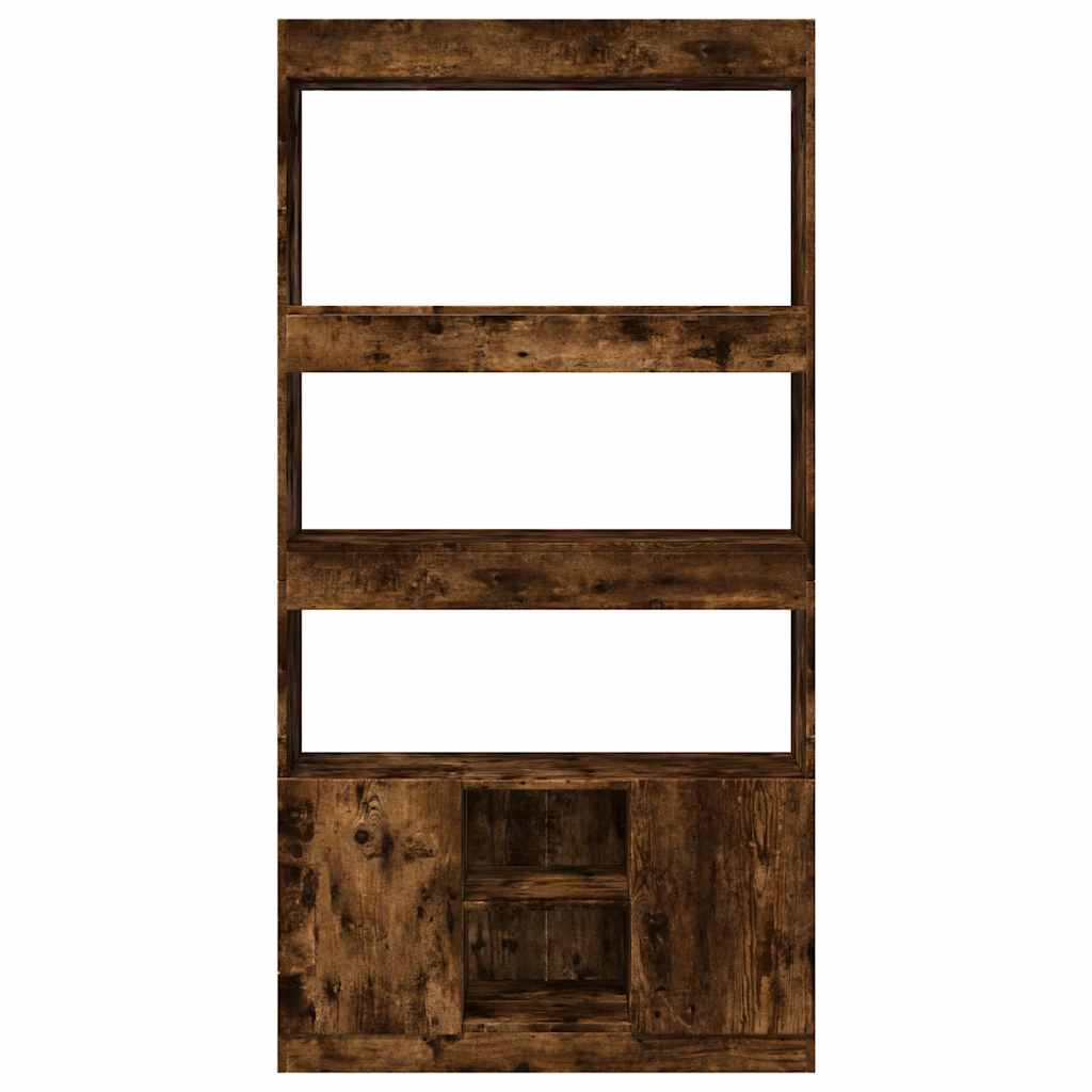 Skap Røkt Eik 92x33x180 cm