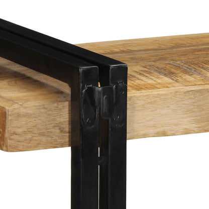 Vegghylle Tre 90x33x45 cm grovt heltre mangotre