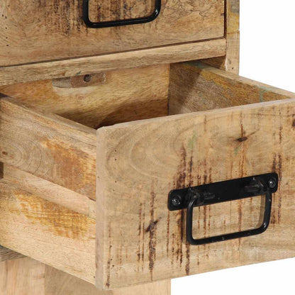 Nattbord Sengbord Tre heltre mangotre 60x32x80 cm