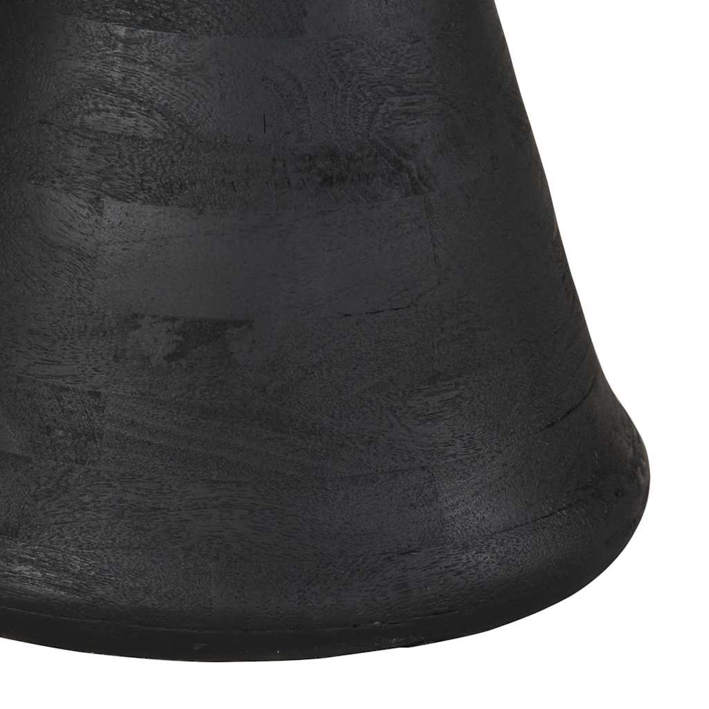 Sidebord Svart Ø50x40 cm heltre mango