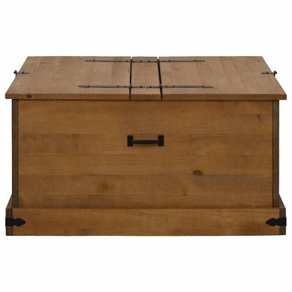 Oppbevaringskiste HALDEN 91x91x47 cm heltre furu