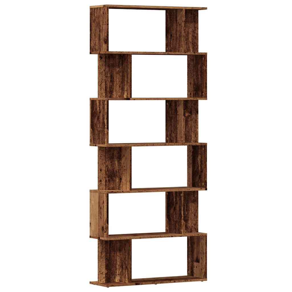 Bokhylle Gammelt Tre 80x24x192 cm