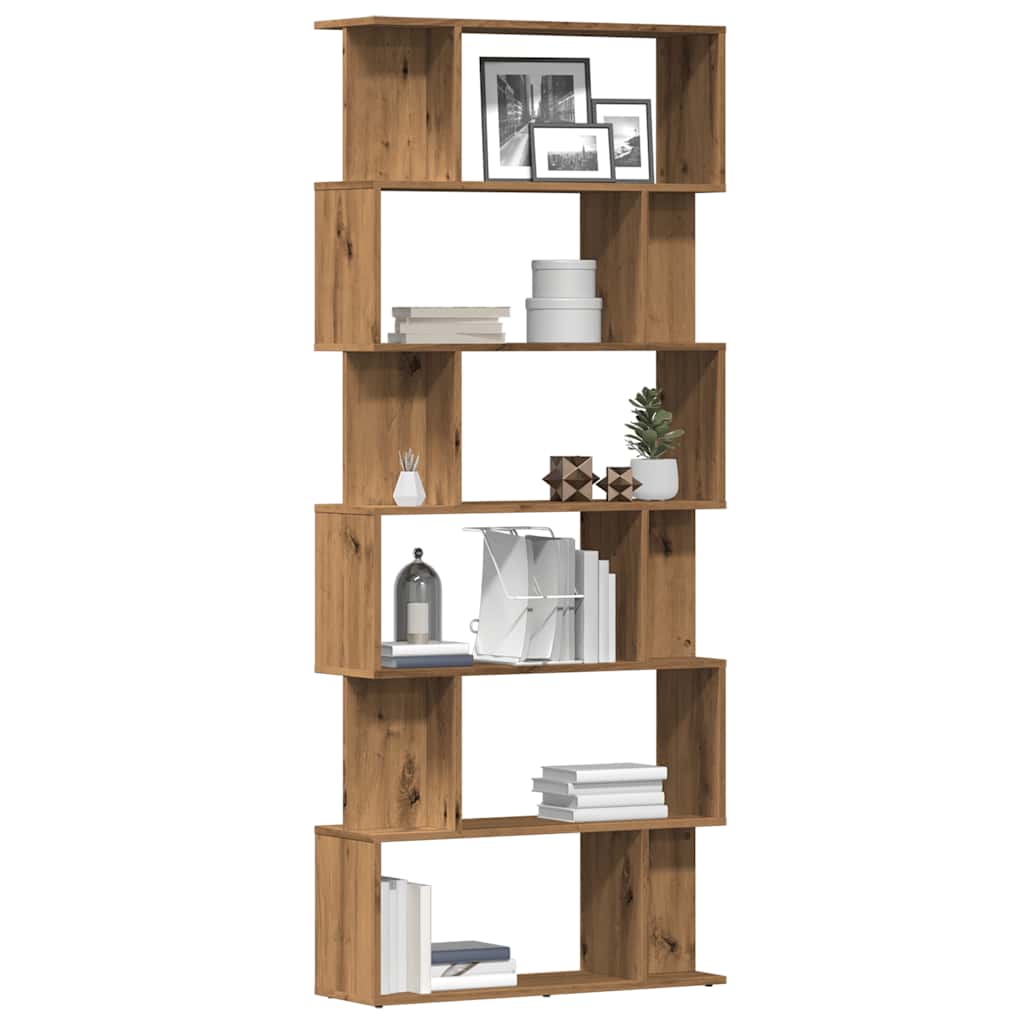 Bokhylle Artisan Eik 80x24x192 cm