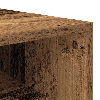 Skoskap Skohylle Skobenk Gammelt Tre 54x34x100,5 cm