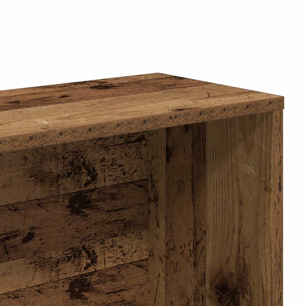 Bokhylle Gammelt Tre 157x24x160 cm