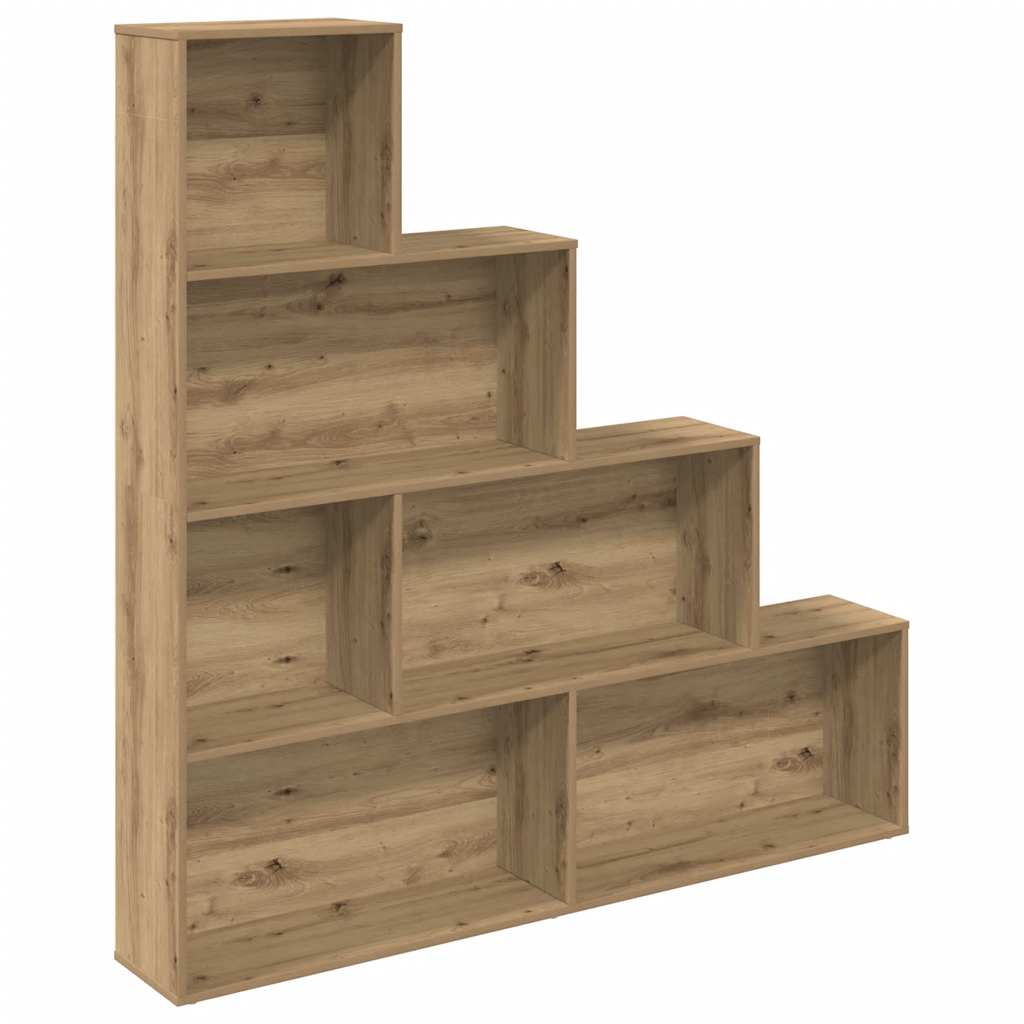 Bokhylle Artisan Eik 157x24x160 cm