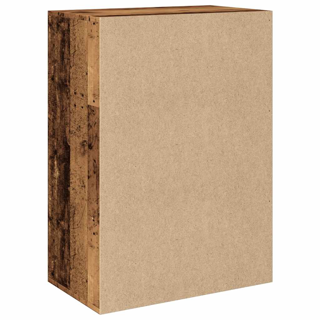 Skoskap Skohylle Skobenk Gammelt Tre 60x35x84 cm