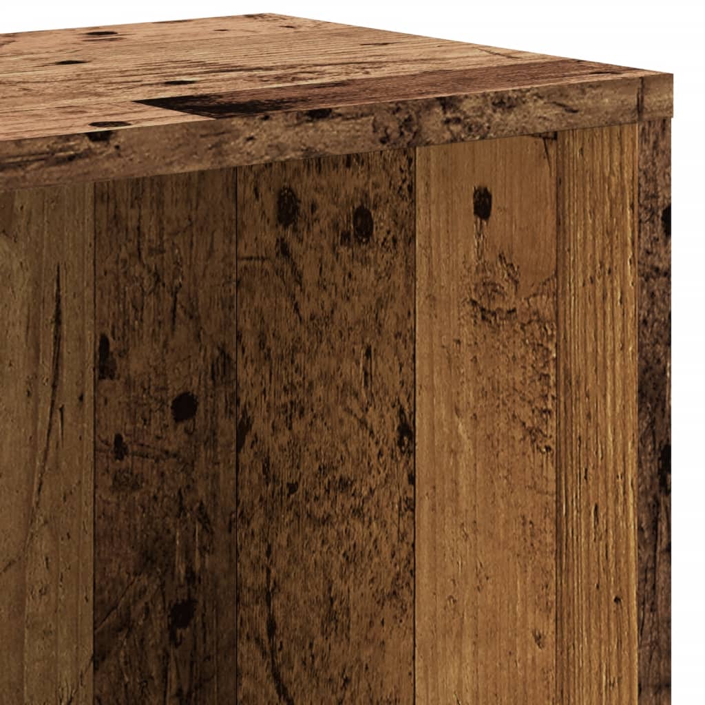 Bokhylle Gammelt Tre 67x24x161 cm