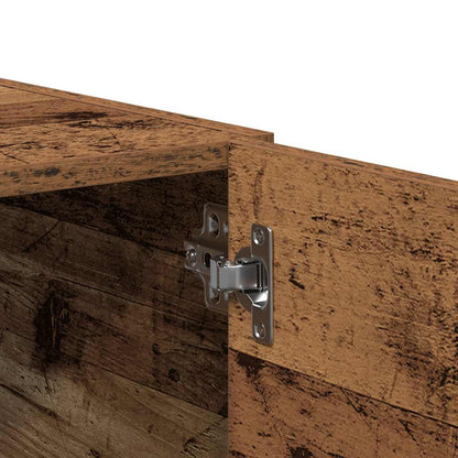 Veggskap Gammelt Tre 80x39x40 cm