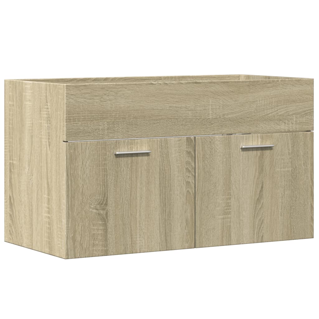 Baderomsservantskap sonoma eik 90x38,5x46 cm konstruert tre