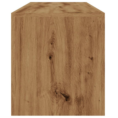 TV-Møbel Artisan Eik TV-benk med LED-lys 140x36,5x40 cm