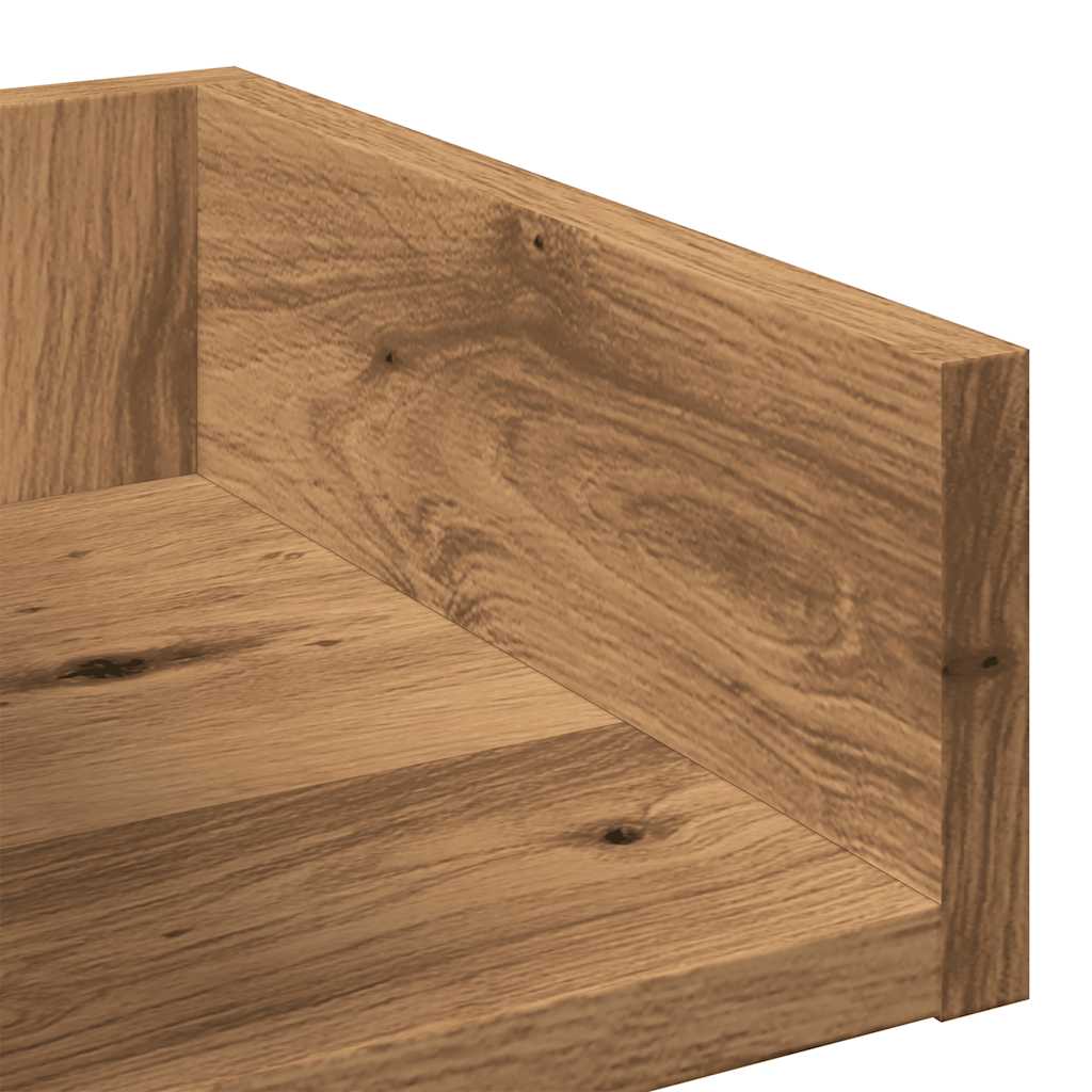 Bokhylle Artisan Eik 48x25,5x140 cm
