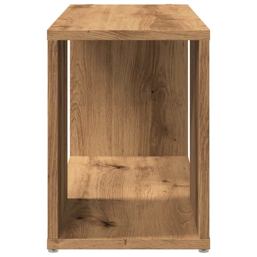 TV-benk artisan eik 60x24x32 cm konstruert tre