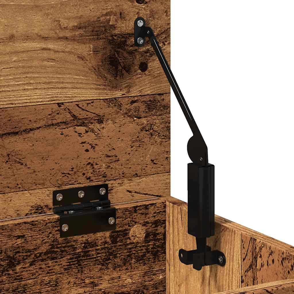 Skoskap Skohylle Skobenk Gammelt tre 60x30x45 cm