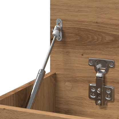 Skoskap Skohylle Skobenk Artisan Eik 80x30x45 cm