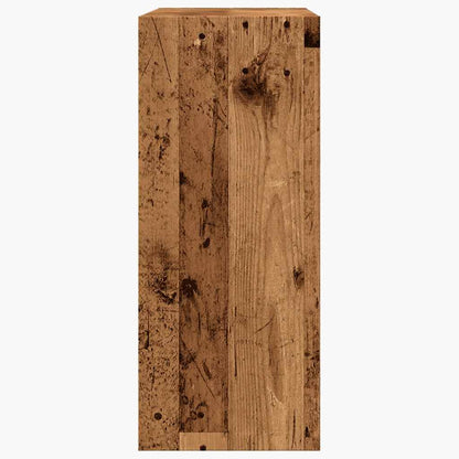 Bokhylle Gammelt Tre Romdeler 80x30x72 cm