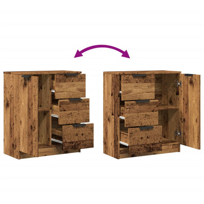 Skjenk Gammelt Tre 60x30x70 cm