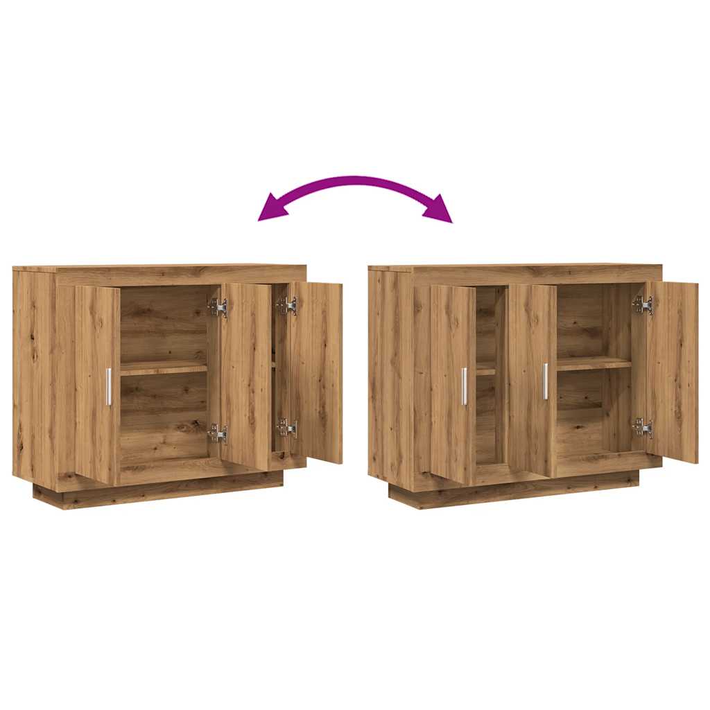 Skjenk Artisan Eik 92x35x75 cm