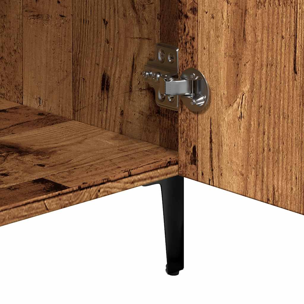 Skjenk Gammelt Tre 90x34x80 cm