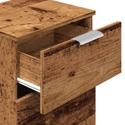 Nattbord Sengbord Gammelt Tre 40x36x65 cm