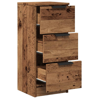 Skjenk Gammelt Tre 30x30x70 cm