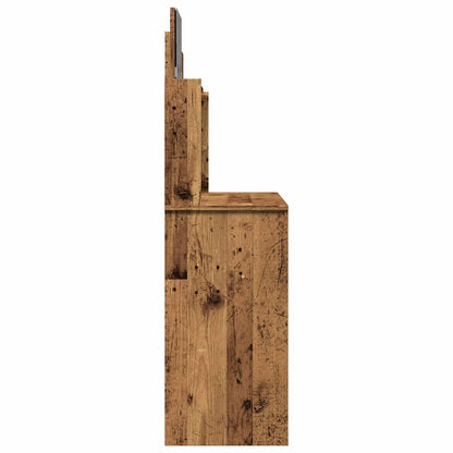 Sminkebord Gammelt Tre speil 96x39x142 cm