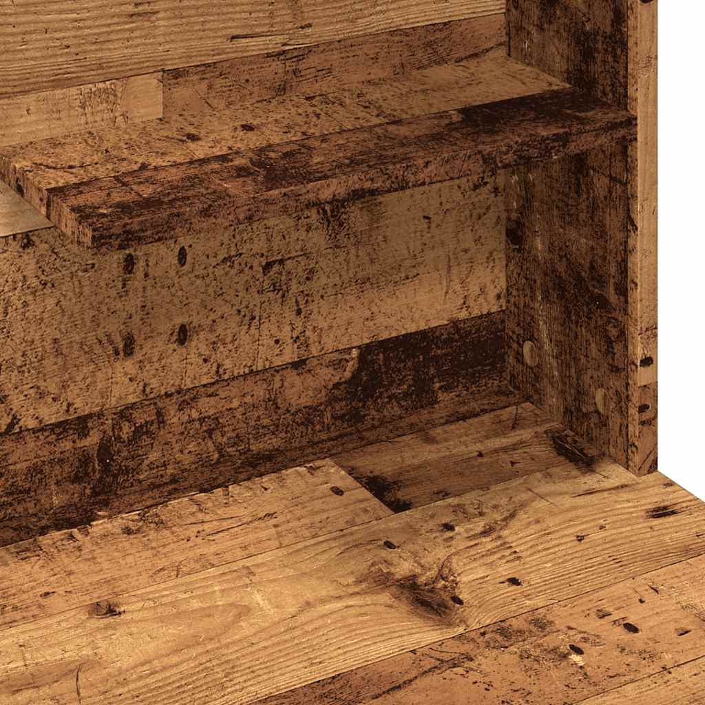 Sminkebord Gammelt Tre LED 74,5x40x141 cm