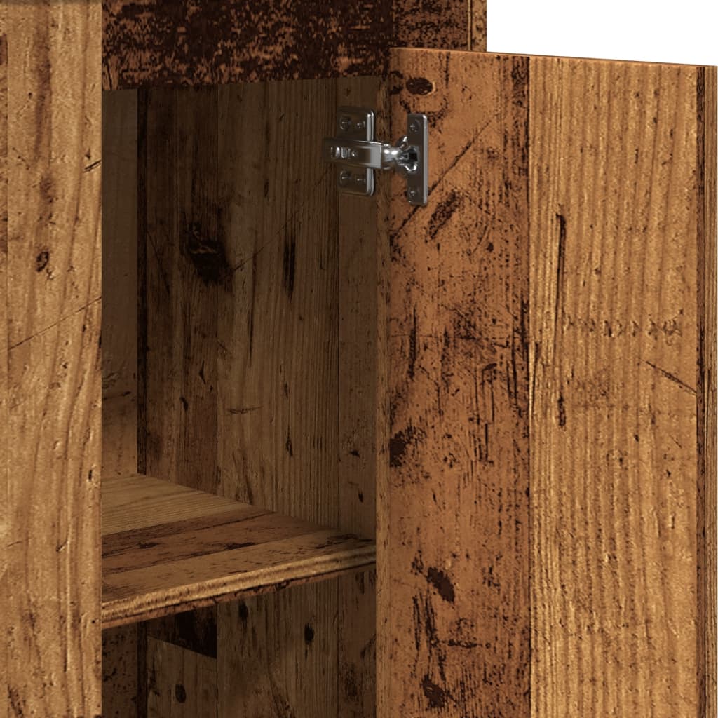 Skap Gammelt Tre 36x35,5x103,5 cm