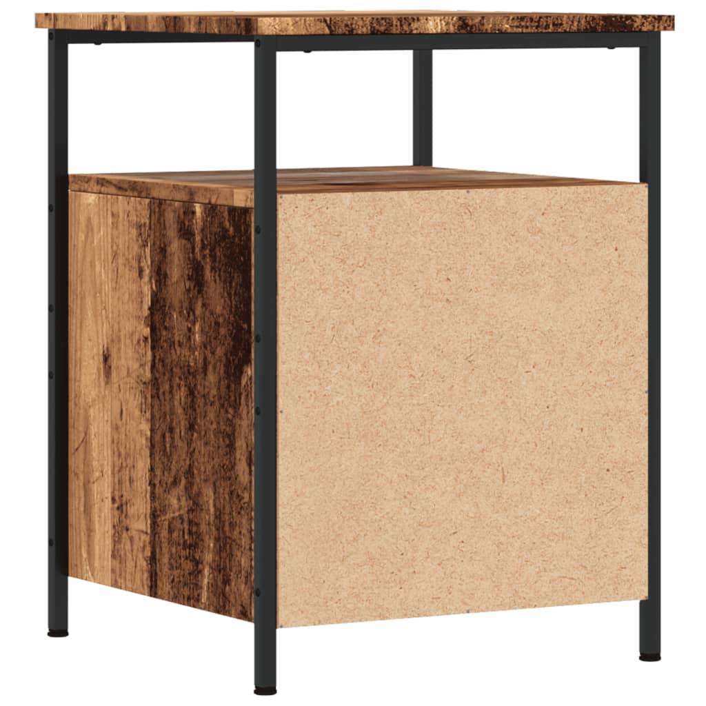 Nattbord Sengbord Gammelt Tre 44x45x60 cm