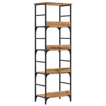 Bokhylle Artisan Eik 50x33x153 cm