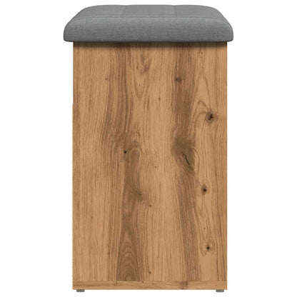 Sittebenk Skohylle Artisan Eik 62x32x50 cm