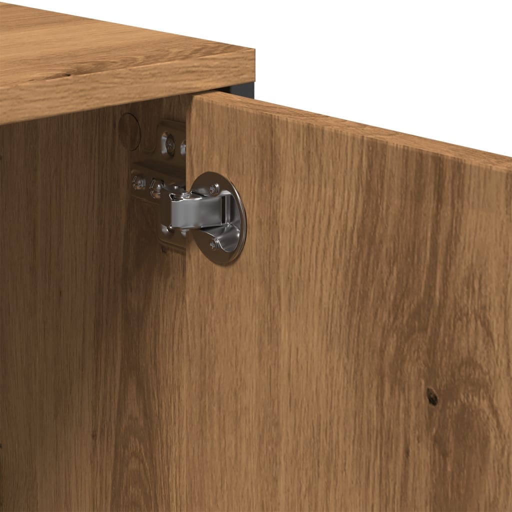 TV-Møbel Artisan Eik TV-benk med skuff 200x25x44 cm